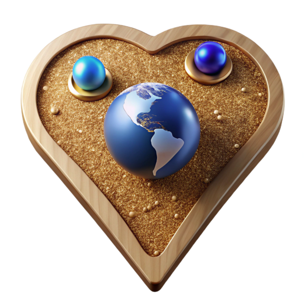 extraordinary contemporary World Map Pinned to a Cork Board Cutout Element detailed png