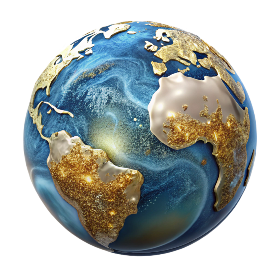 serene minimalist World Map Showing Ocean Currents Transparent exclusive png