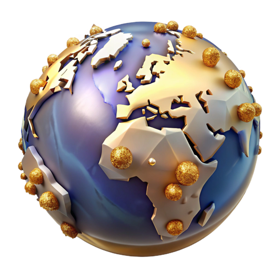 magnificent creative World Map with Country Flags Isolated authentic png
