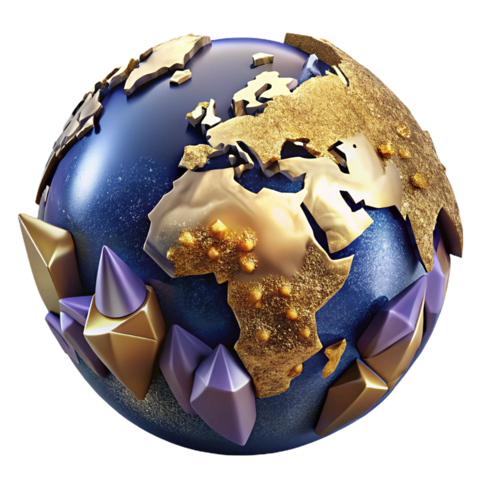 impressive modern World Map with Country Flags Isolated high resolution png