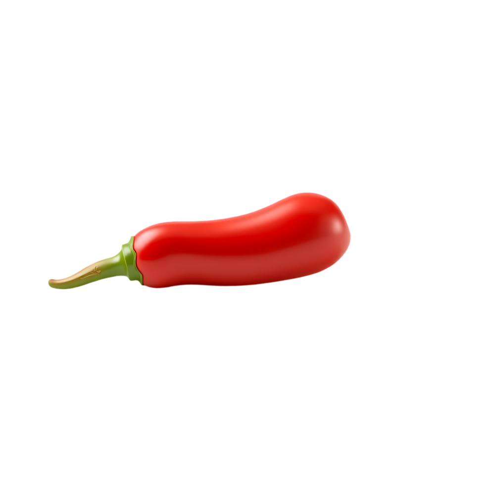 Vibrant Red Chili Pepper A Culinary Delight png