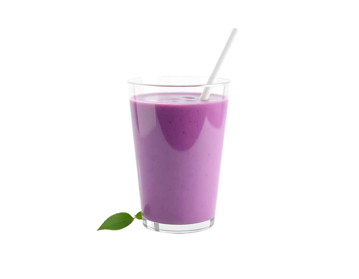 Refreshing Berry Smoothie in a Glass png