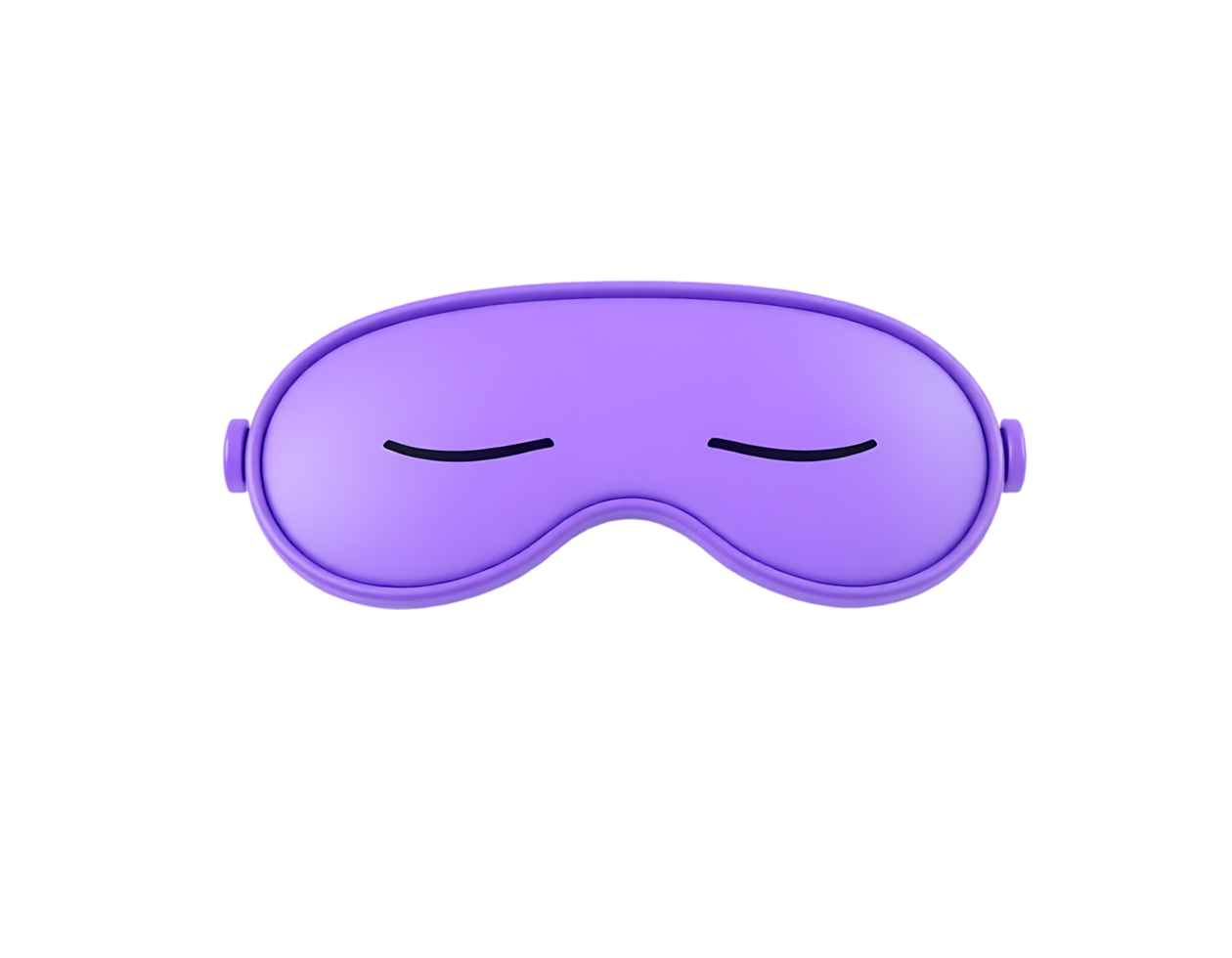 Purple Sleep Mask for Relaxation and Rest png