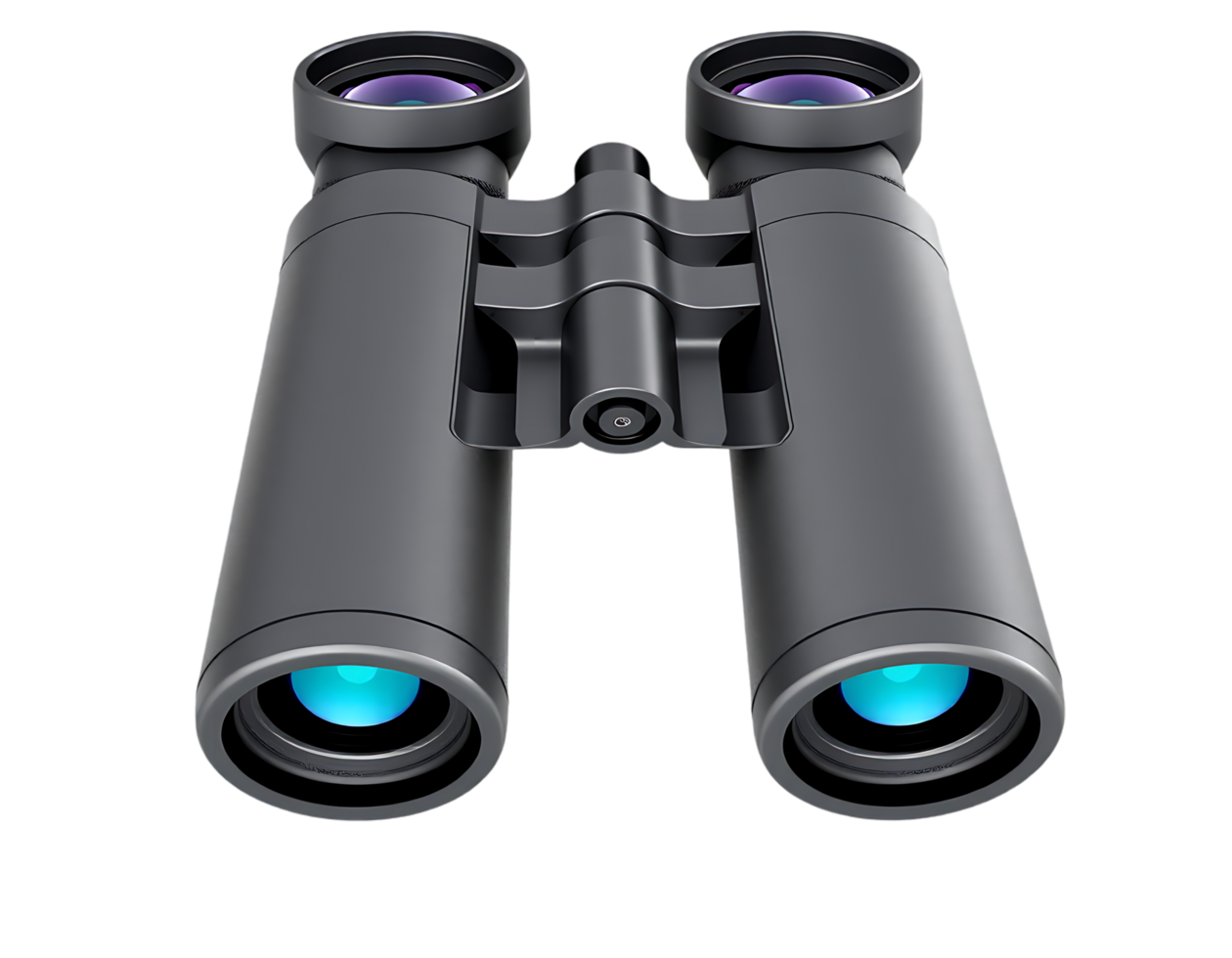 Black Binoculars - Optical Device for Observing and Zooming png
