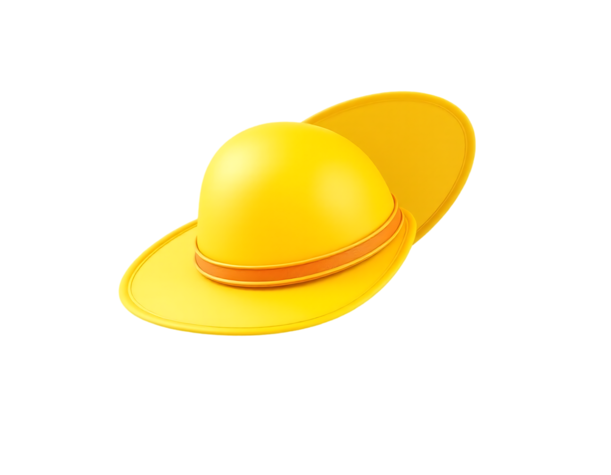 Yellow Summer Hat png