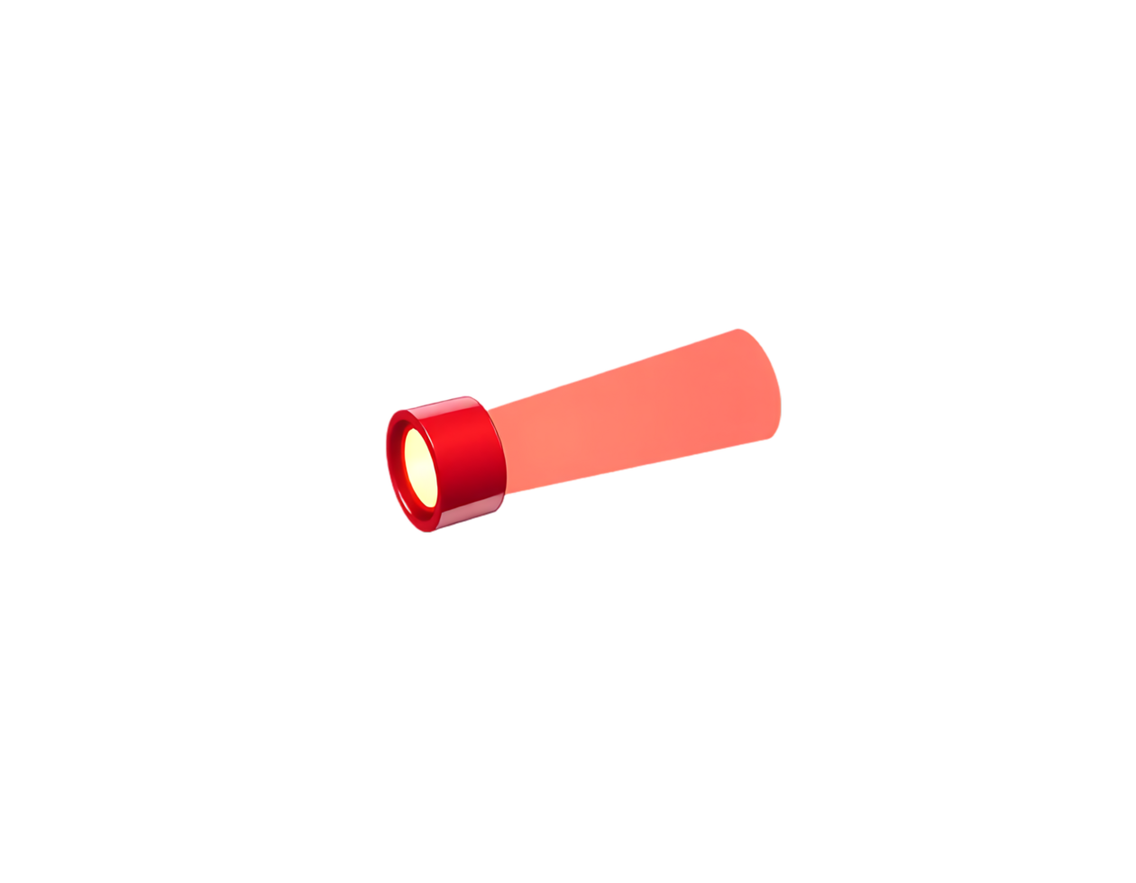 Red Flashlight Object png