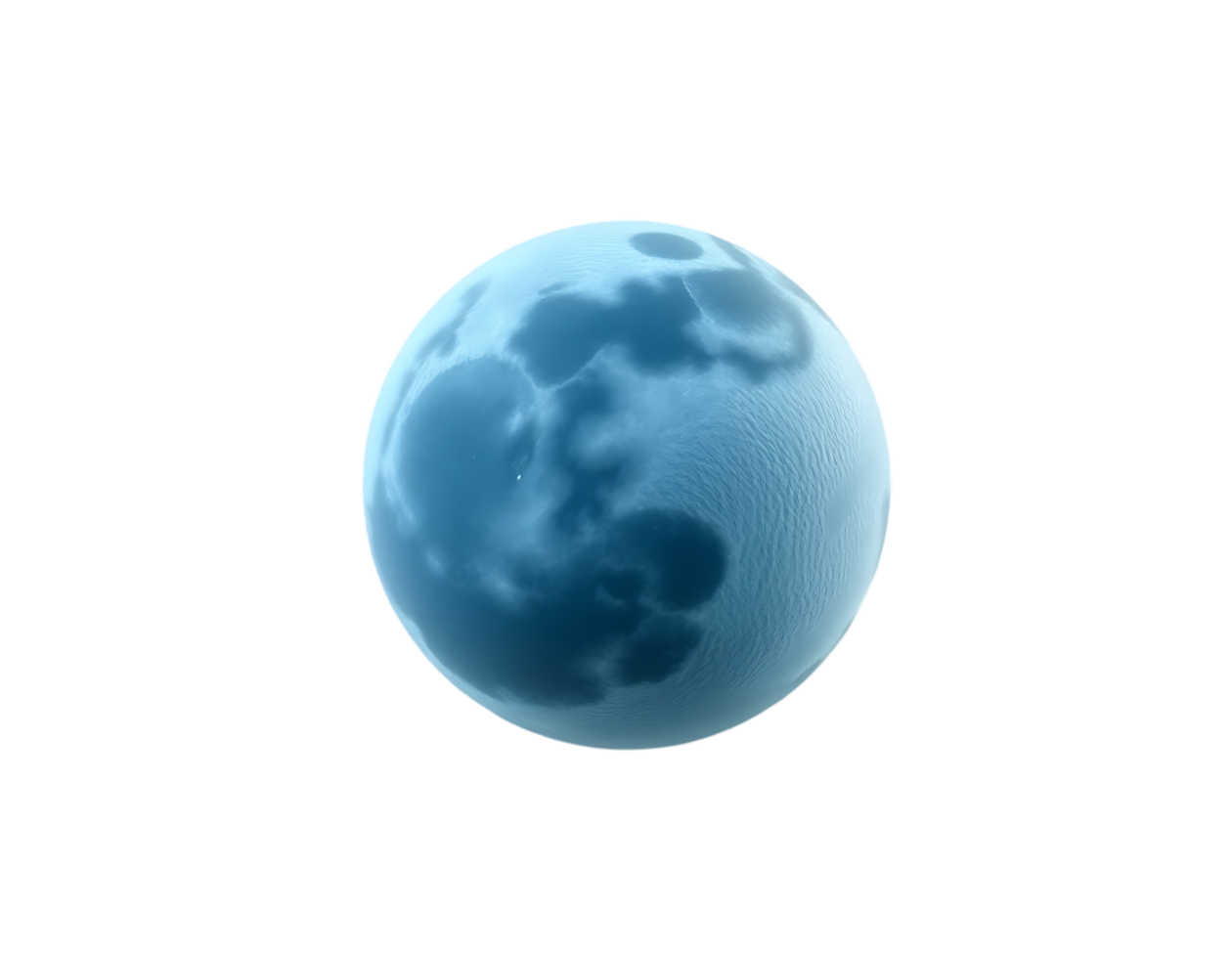 Mysterious Blue Planet in the Cosmos png