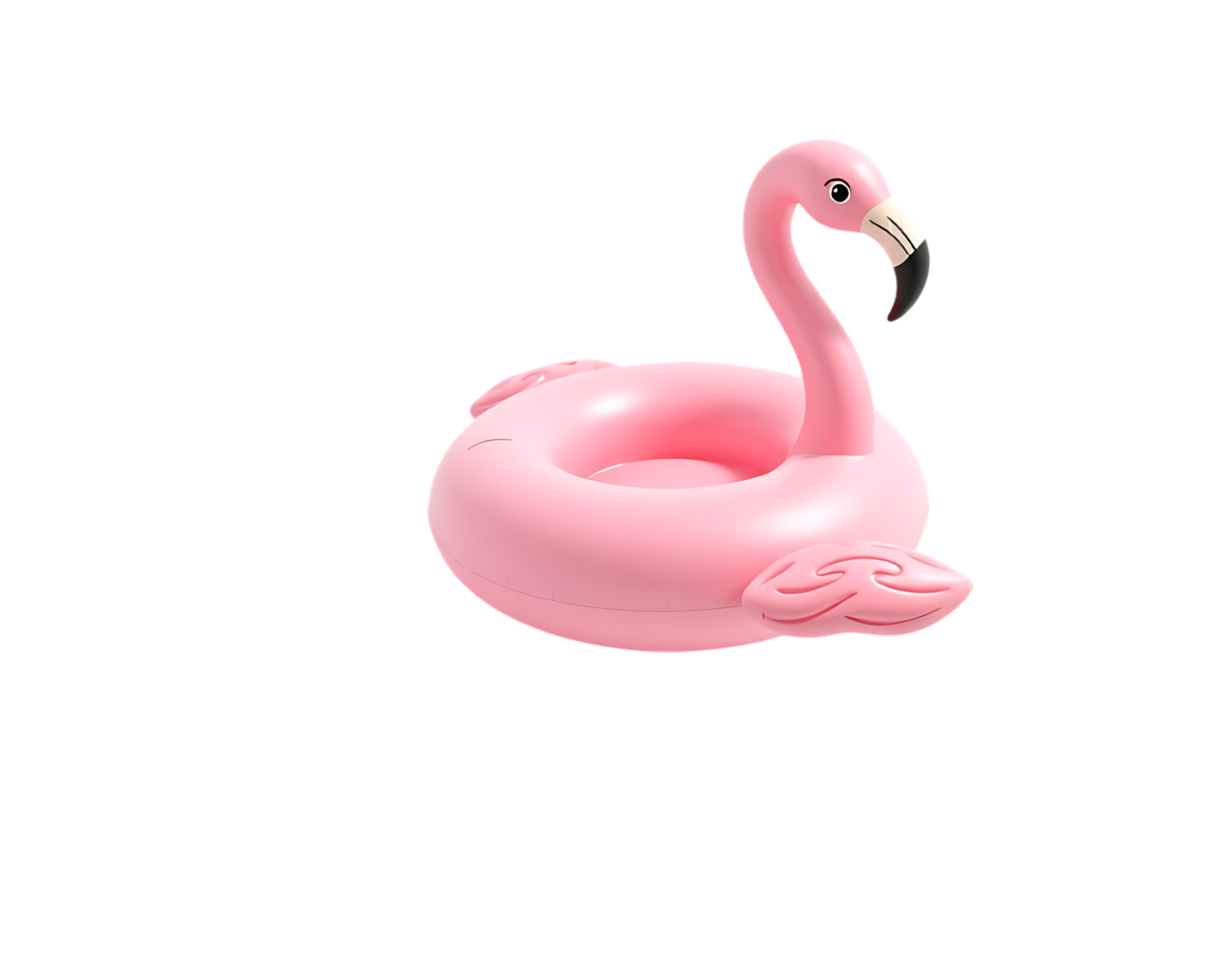 Pink Flamingo Pool Float - Summer Fun in the Sun png