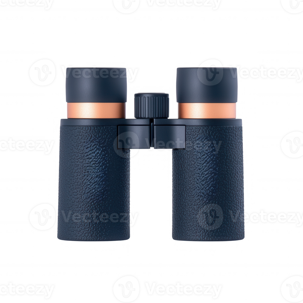High-quality binoculars with a textured surface and stylish design, perfect for outdoor adventures and wildlife observation. Lightweight and durable for easy transport. png