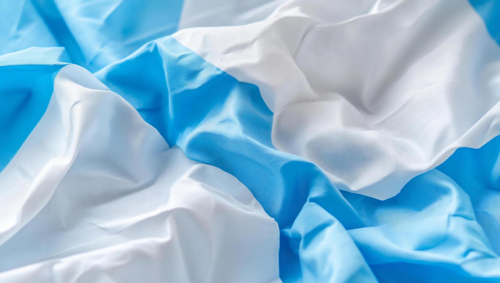 The flag of argentina is shown in blue and white photo
