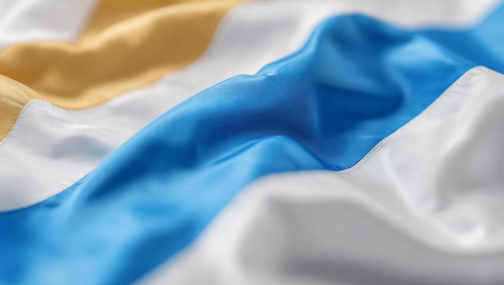 A close-up of a textured flag featuring horizontal stripes. photo