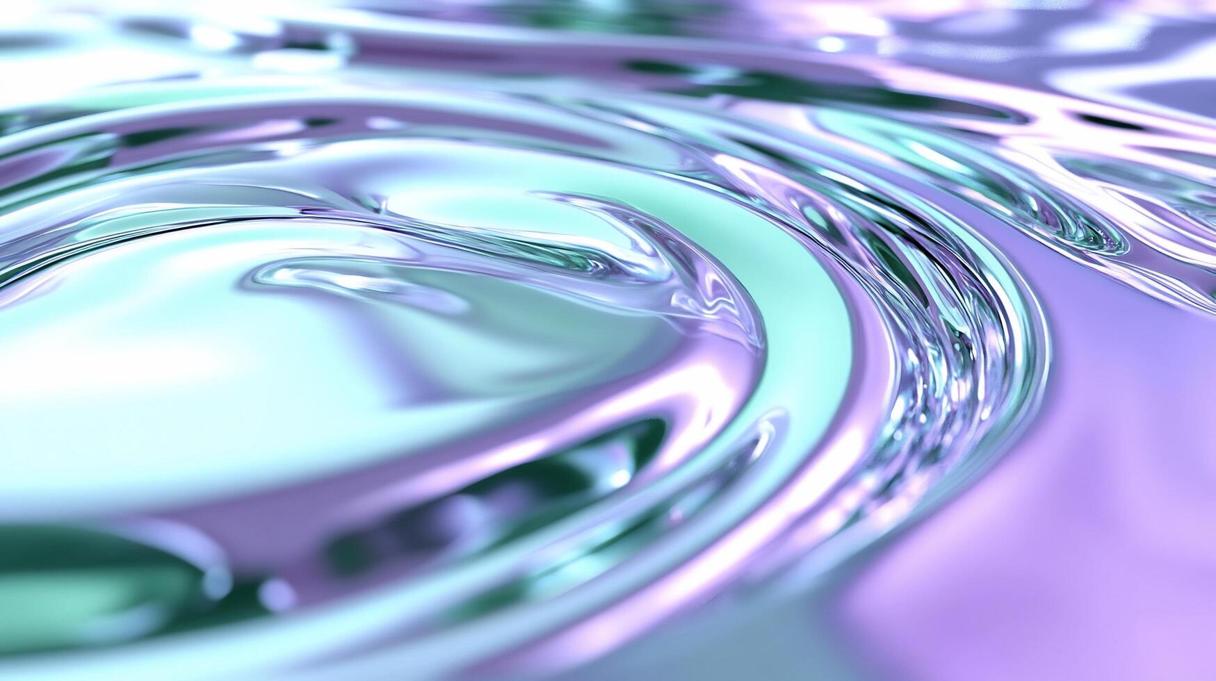 Abstract image of rippling water with a colorful sheen. photo