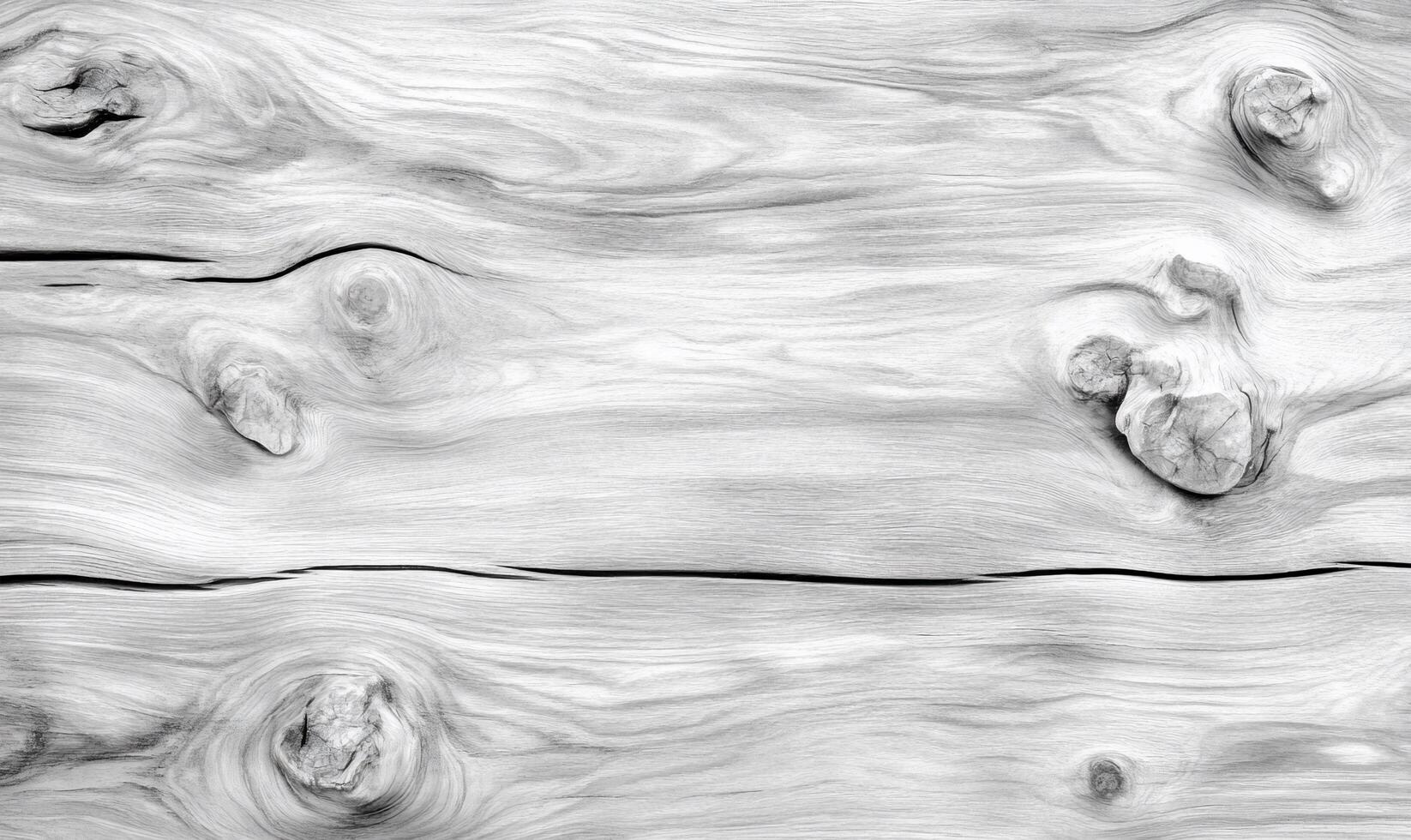 Textured wooden surface in black and white, showcasing natural patterns. photo