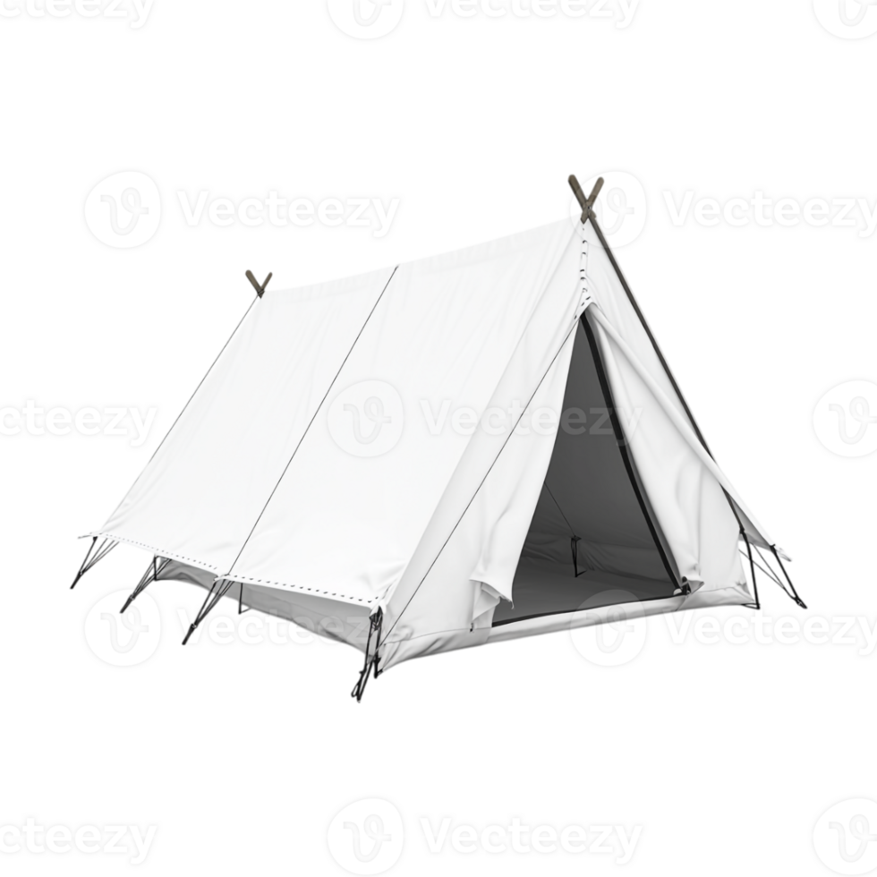 a tent on a transparent background png