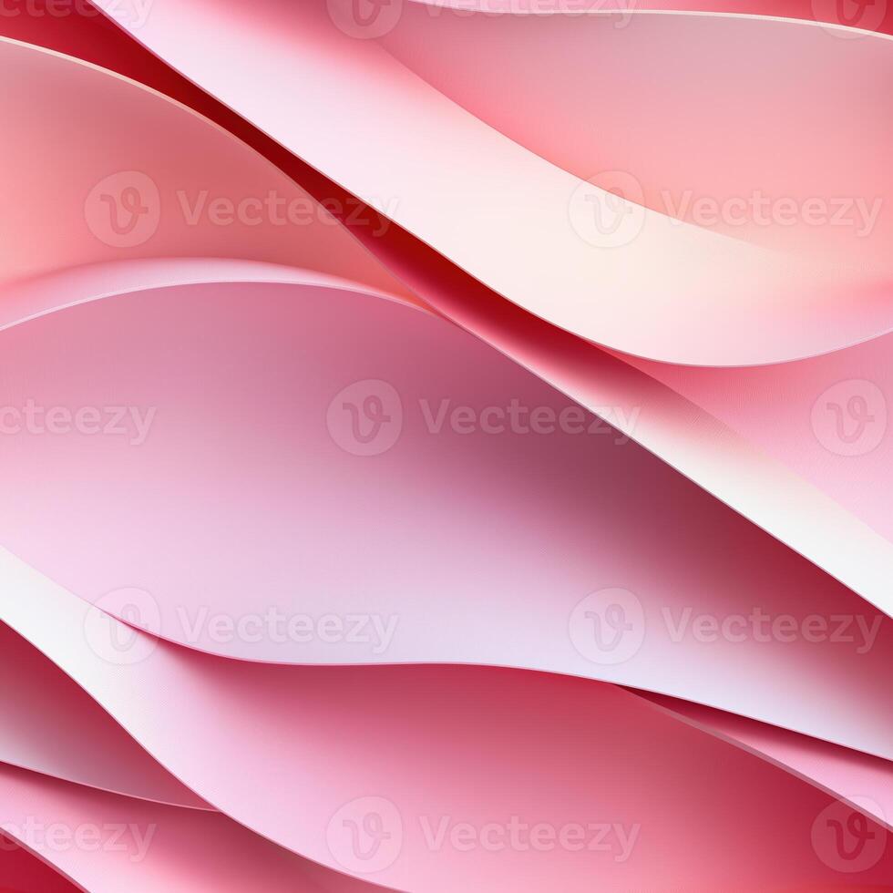 Soft pink abstract waves background with smooth curves and flowing textures photo
