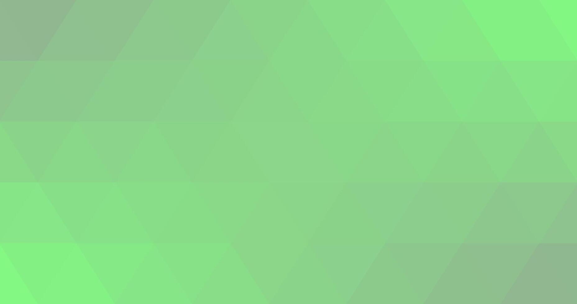 Green abstract polygonal background. Triangular design vector
