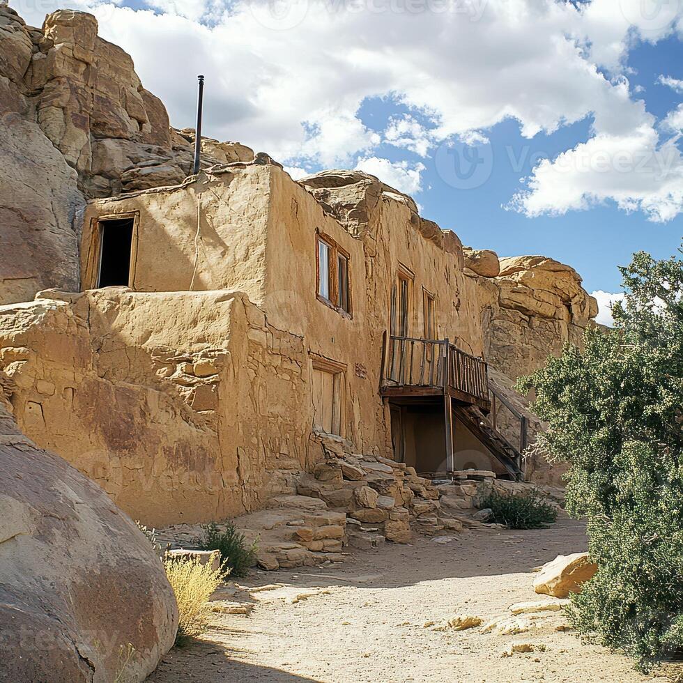 A building with a porch photo