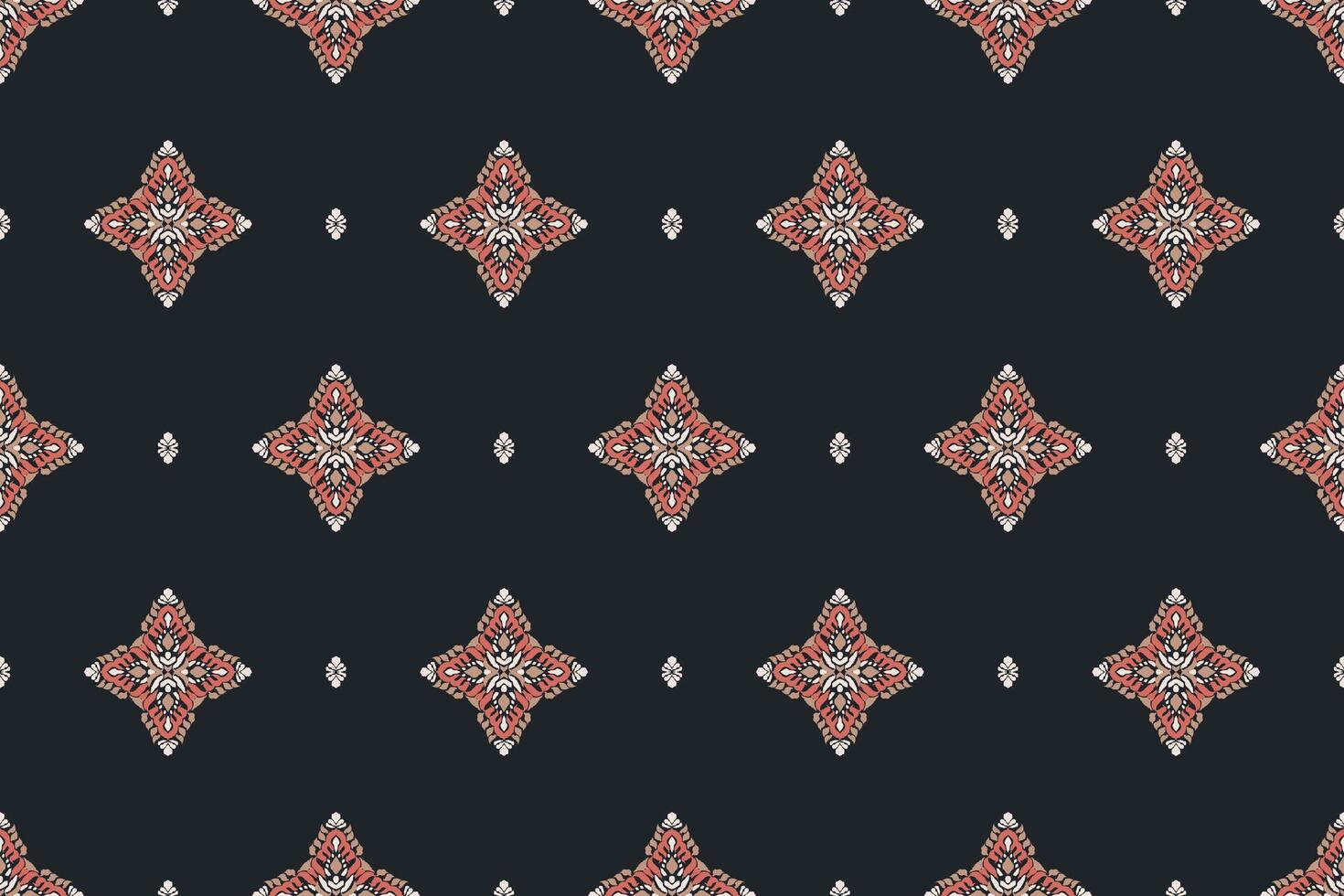A black and red pattern with a diamond design vector