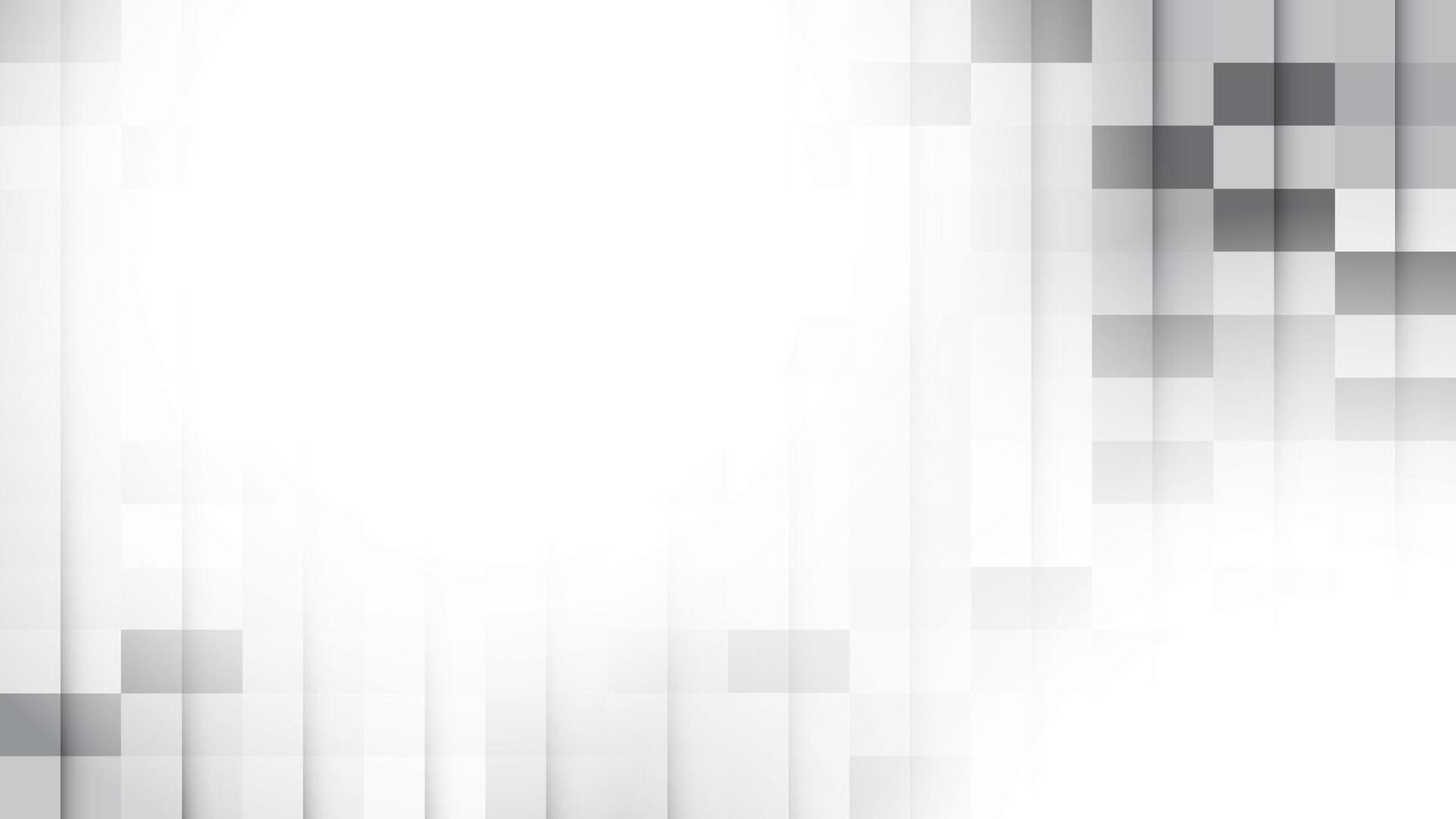 Abstract geometric white and gray color, modern design stripes background with rectangle shape, illust vector