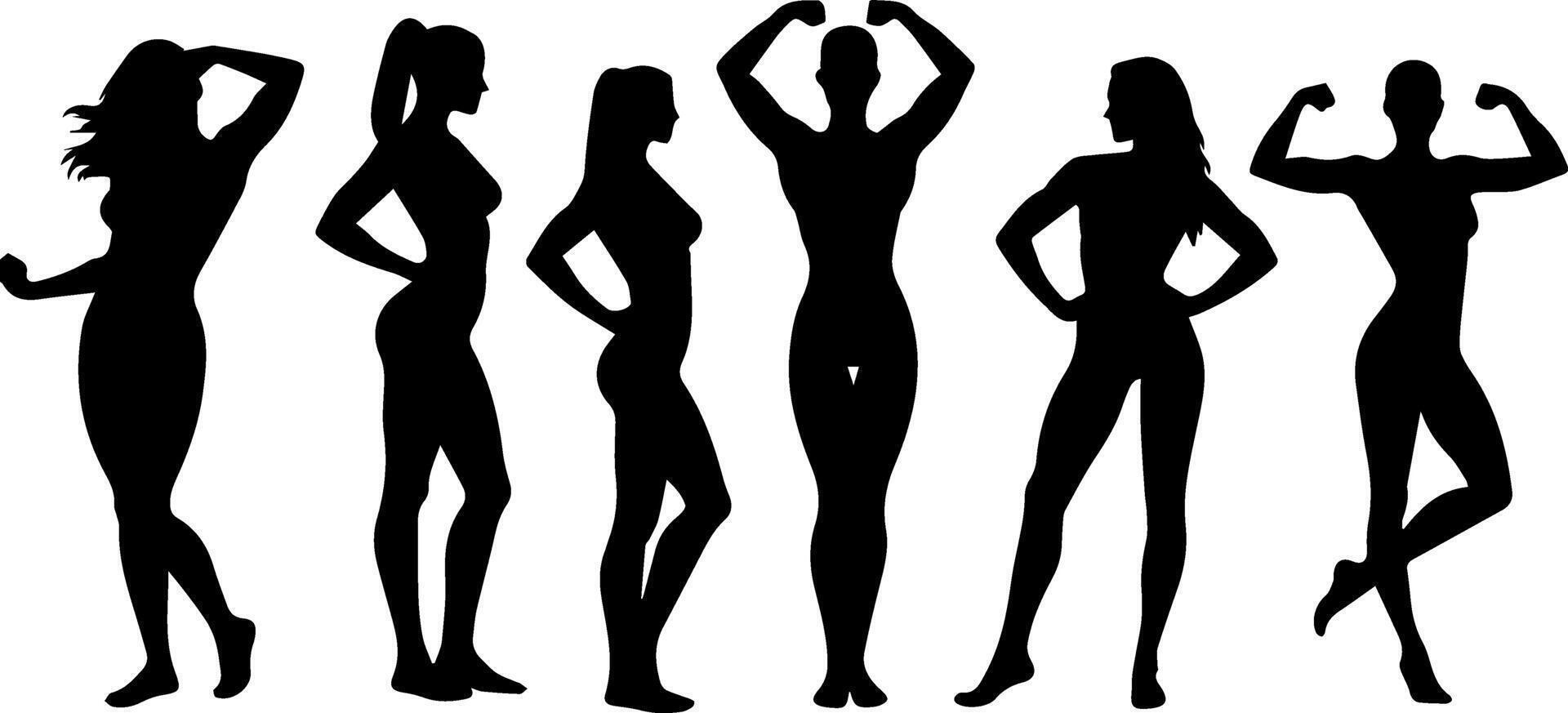 Gym silhouette on white background illustration vector