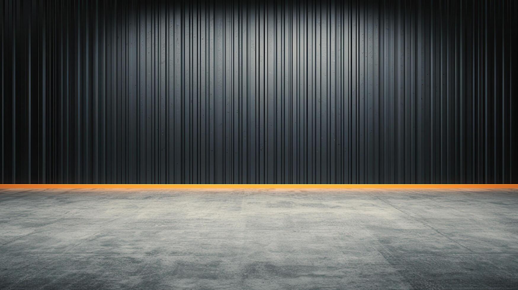 Empty Dark Background with Copyspace for Text Studio Setting Minimalist Design photo