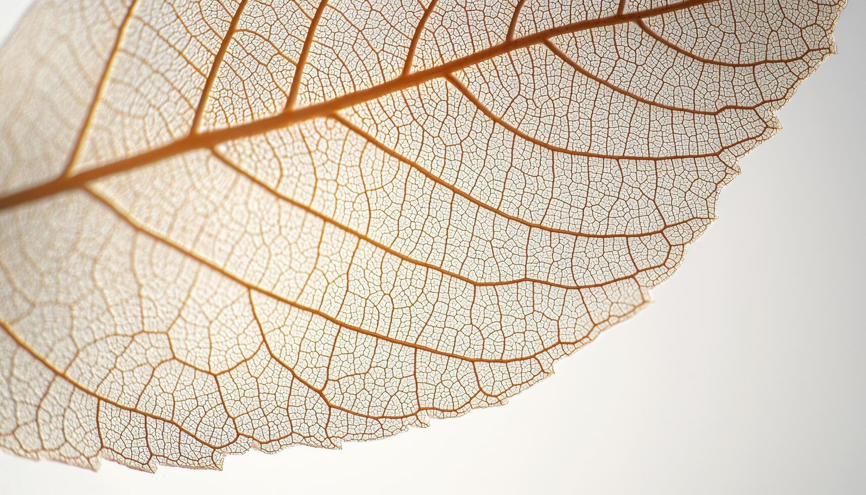 Detailed Capture of Leaf Texture with Fine Hairs Nature Background Copyspace Environment photo