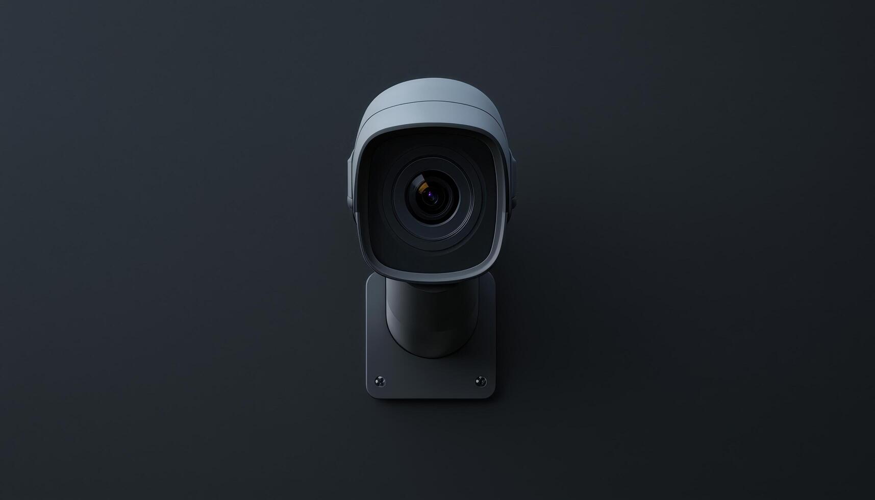 High-Definition Outdoor IP Camera Closeup Urban Background Copyspace for Technology Insights photo