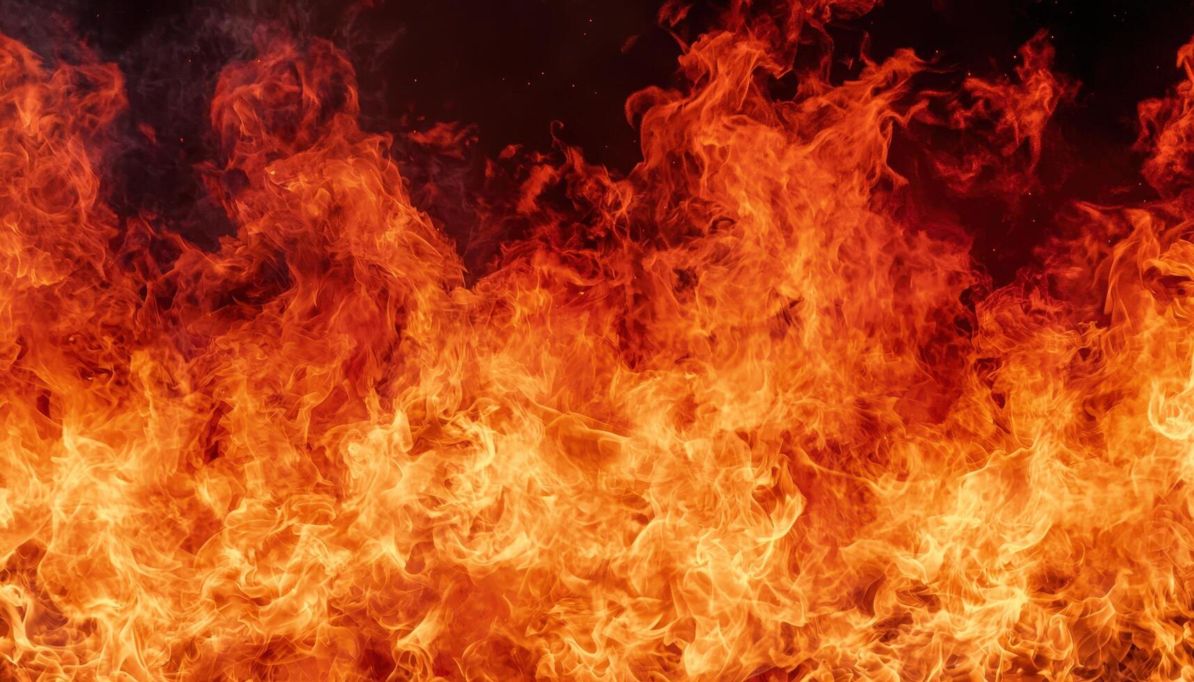 Roaring Fire Closeup Vibrant Background Copyspace for Text Dynamic Environment Captivating Concept photo