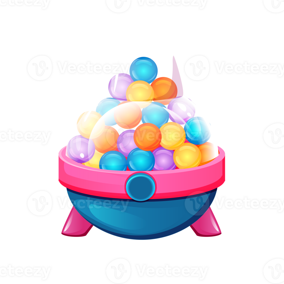 Cartoon candy machine for your game UI-match3, puzzle or Bubble Shooter. png