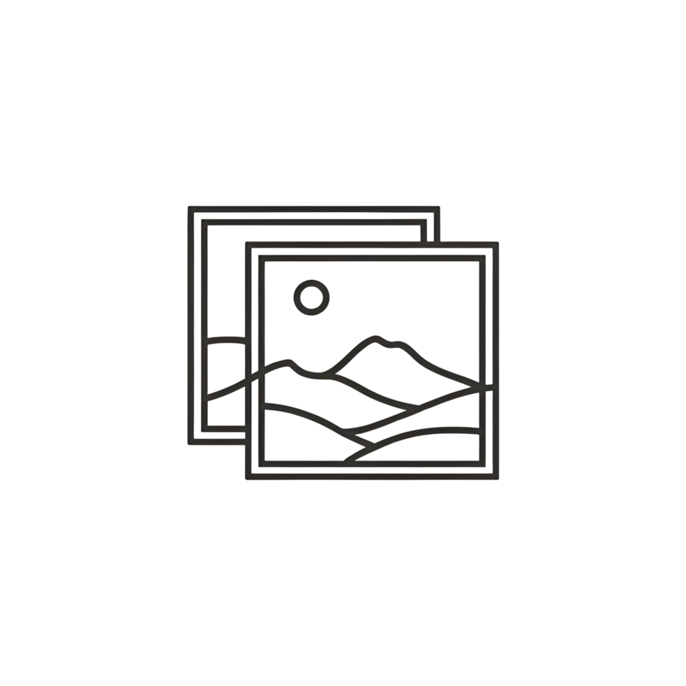 Square and rectangular frame png