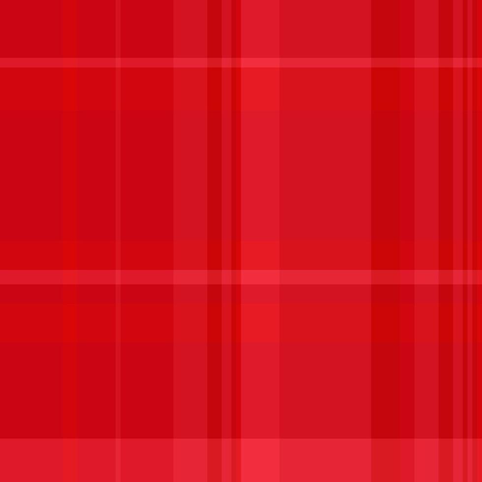 Red plaid pattern background. Festive, modern design ideal for graphic elements, holiday textures, and warm, vibrant design projects. vector