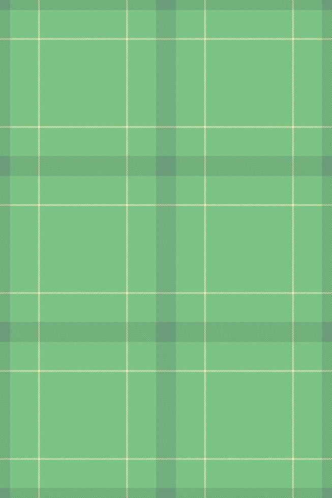 Serene pastel green plaid pattern. Perfect for backgrounds, textile design, or adding a touch of minimalist elegance to your projects. vector