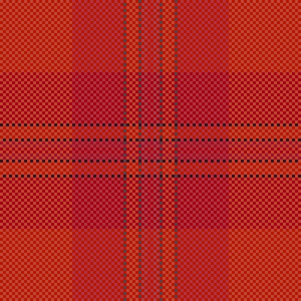 Vibrant red and maroon plaid pattern. A seamless texture ideal for textile design, website backgrounds, or festive projects. The intricate woven effect creates a sophisticated and warm aesthetic. vector