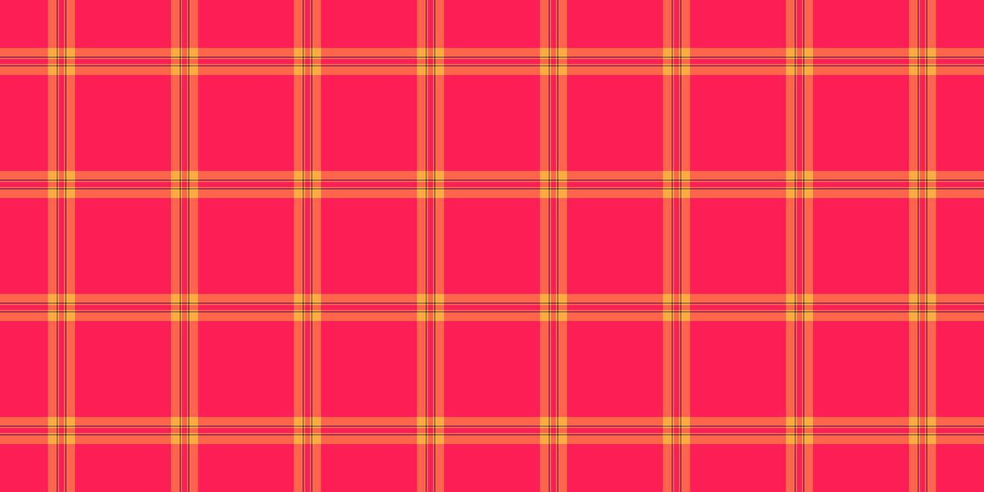 Multicolor pattern tartan plaid, bedding textile check texture. Hispanic fabric seamless background in tomato and red colors. vector