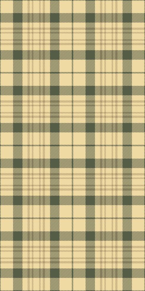 1960s background pattern, pastel plaid textile seamless. Pastel fabric check texture tartan in amber and pastel colors. vector