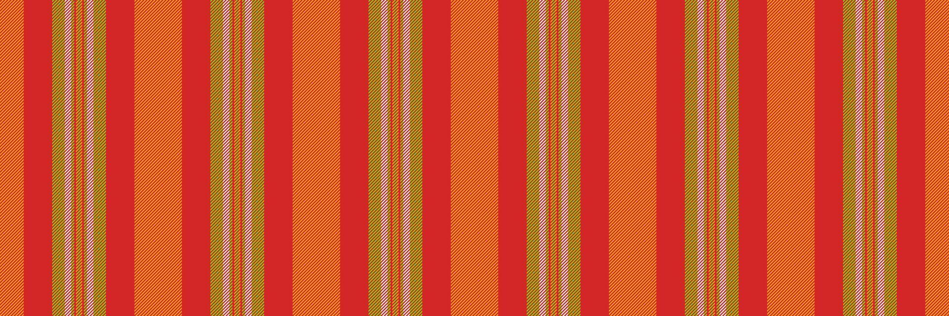 Crench fabric vertical seamless, deco textile lines texture. Nnot stripe background pattern in red and amber colors. vector