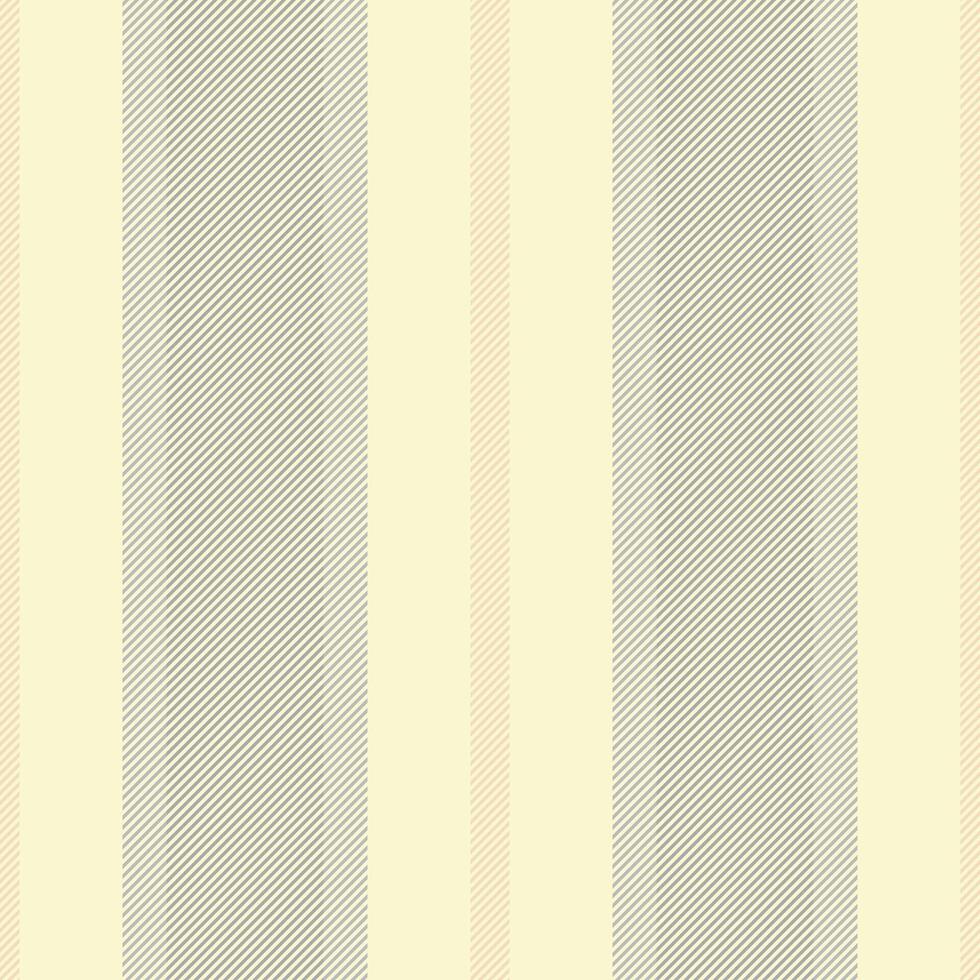Lcratched fabric vertical lines, tile pattern texture. Lbstract background stripe textile background seamless in light goldenrod yellow and dark gray colors. vector