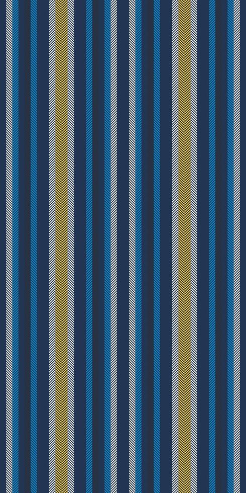 Printing textile texture, intricate background vertical lines. Siving room seamless stripe fabric pattern in blue and white colors. vector