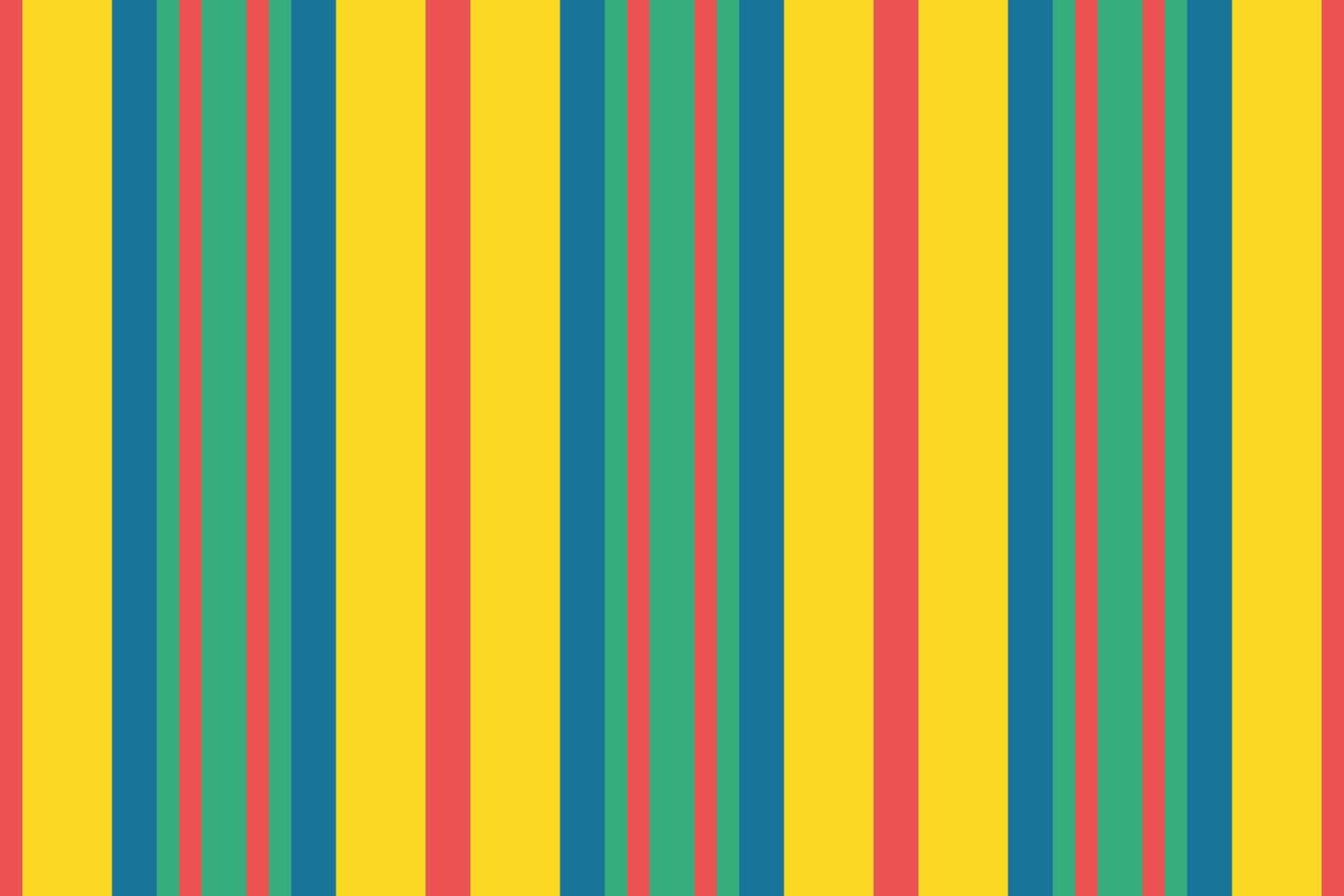 Vcratched background lines textile, bed stripe seamless. Dilk texture fabric pattern vertical in red and mint colors. vector