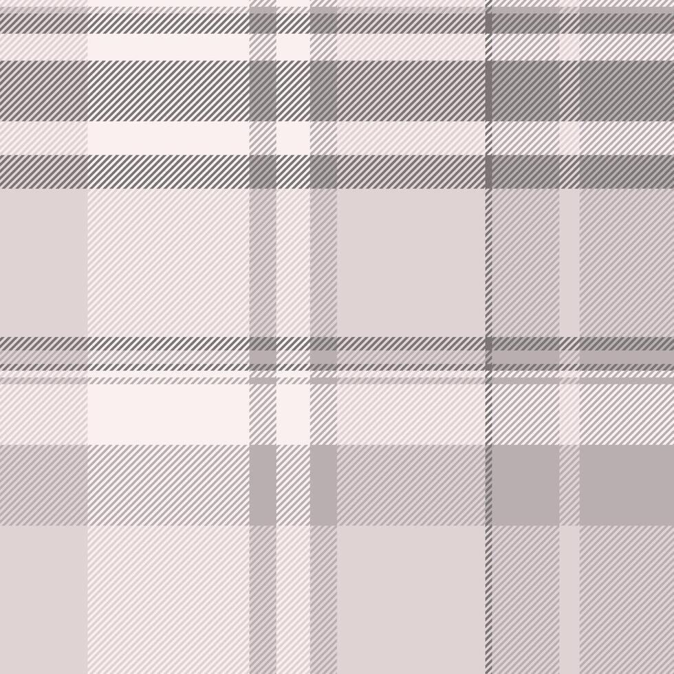 Elegant pale gray and white plaid pattern. Subtle texture and soft color palette perfect for backgrounds, textiles, or packaging design. Conveys sophistication, calmness, and understated style. vector