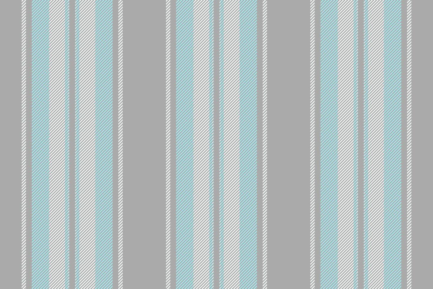 Anniversary stripe seamless fabric, japanese background textile pattern. Sloth vertical lines texture in dark gray and cyan colors. vector
