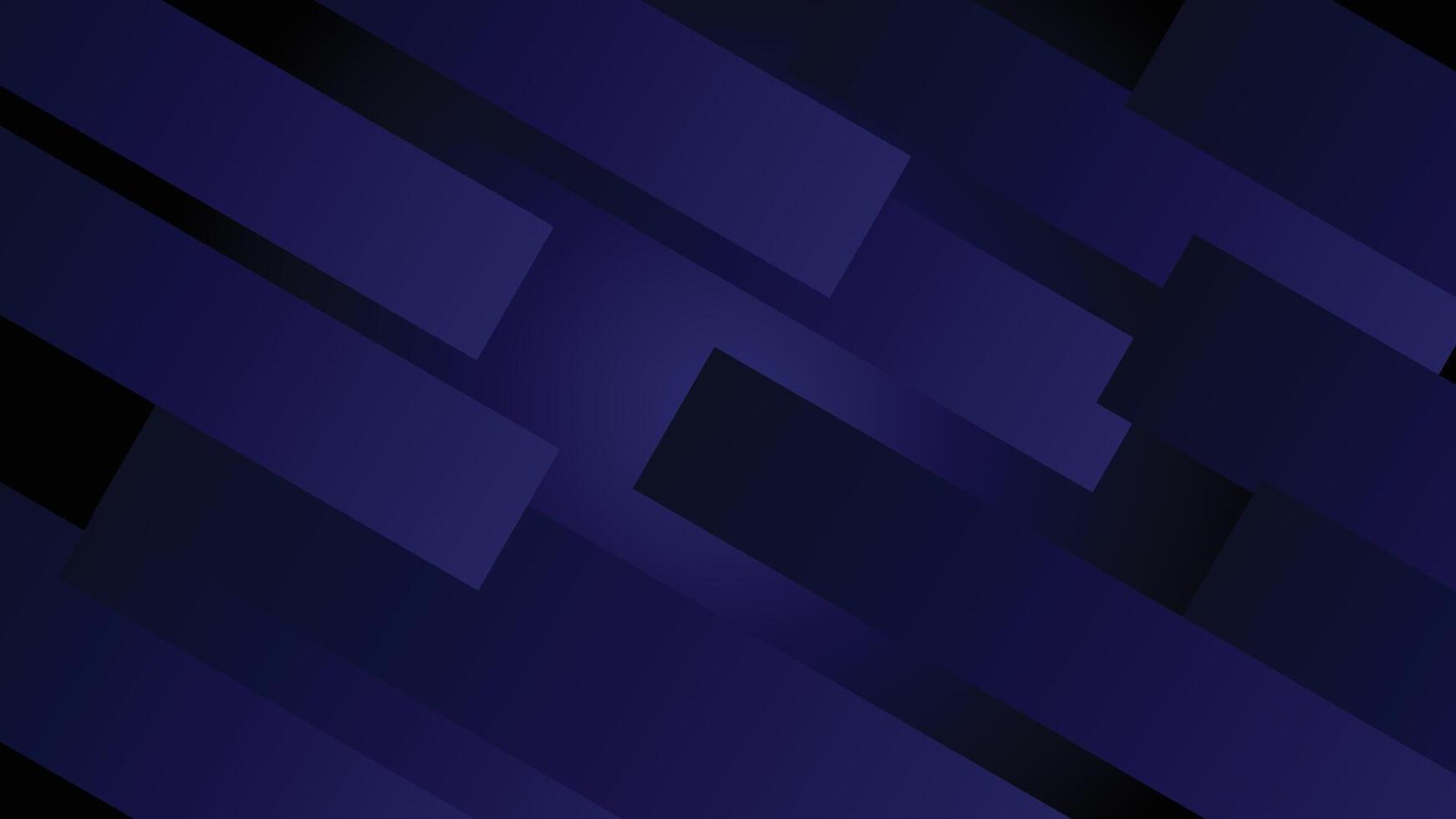 Navy blue abstract rectangle geometric background vector