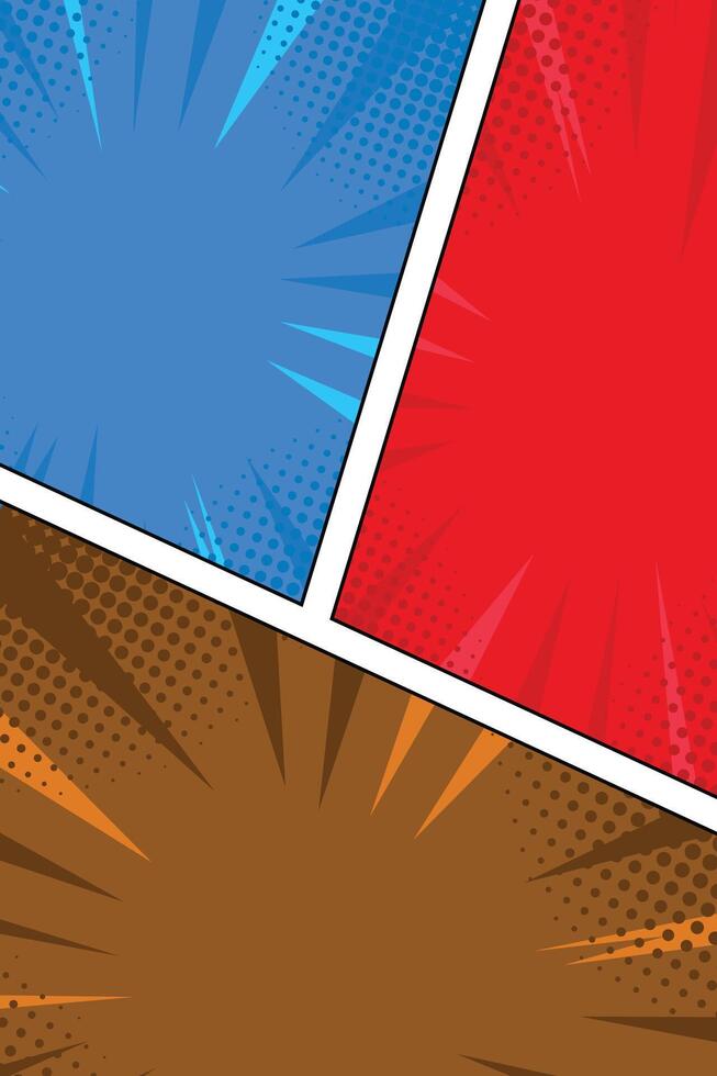 Green, gray and blue Background panel comic manga panel pop art style. with retro style, trendy and creative for social media, poster and book magazine vector