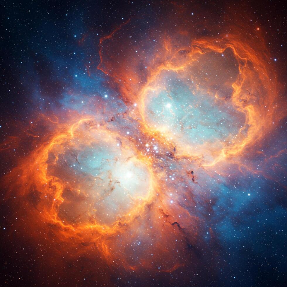 The crab nebula, a star forming region in the constellation crab photo