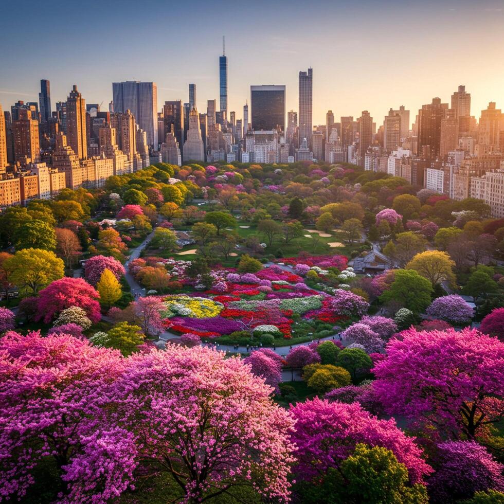 Central park, new york city, new york, usa photo