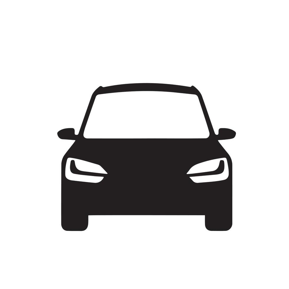 Black Car Icon for Professional Web and Mobile Use vector