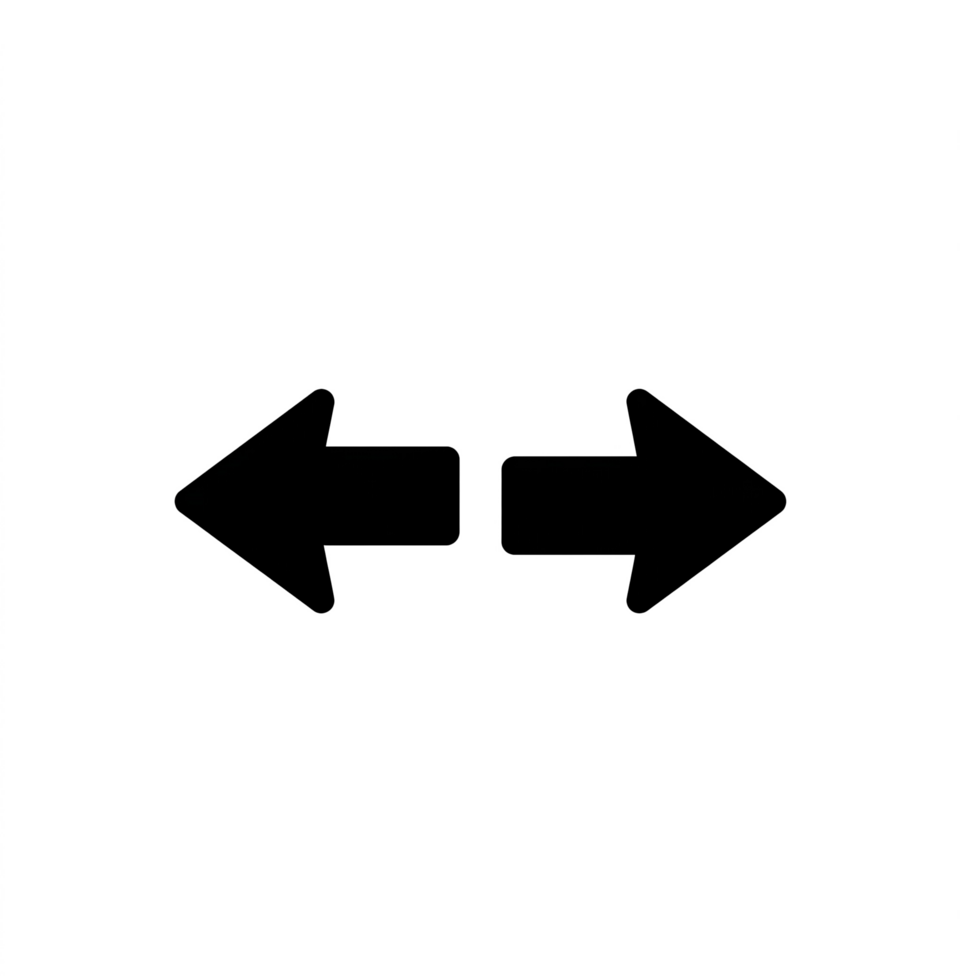 Double Sided Arrow png