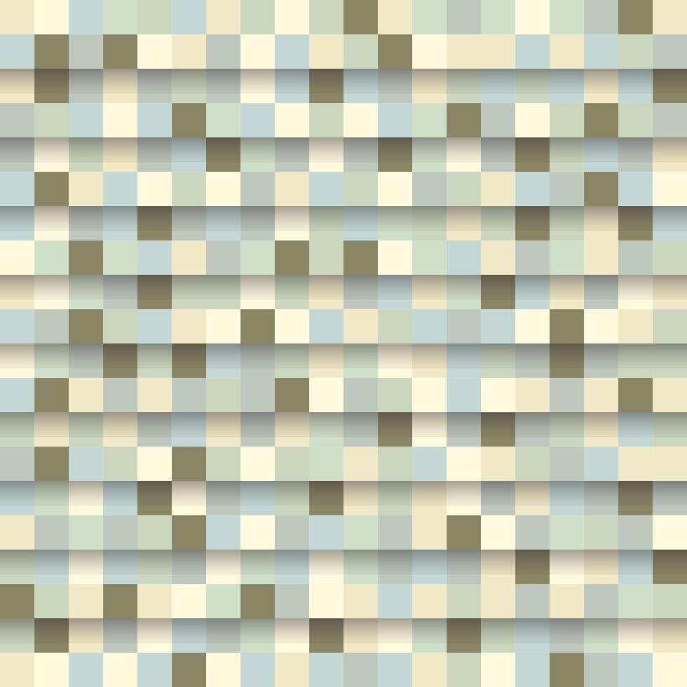 Seamless abstract background with little colored squares vector