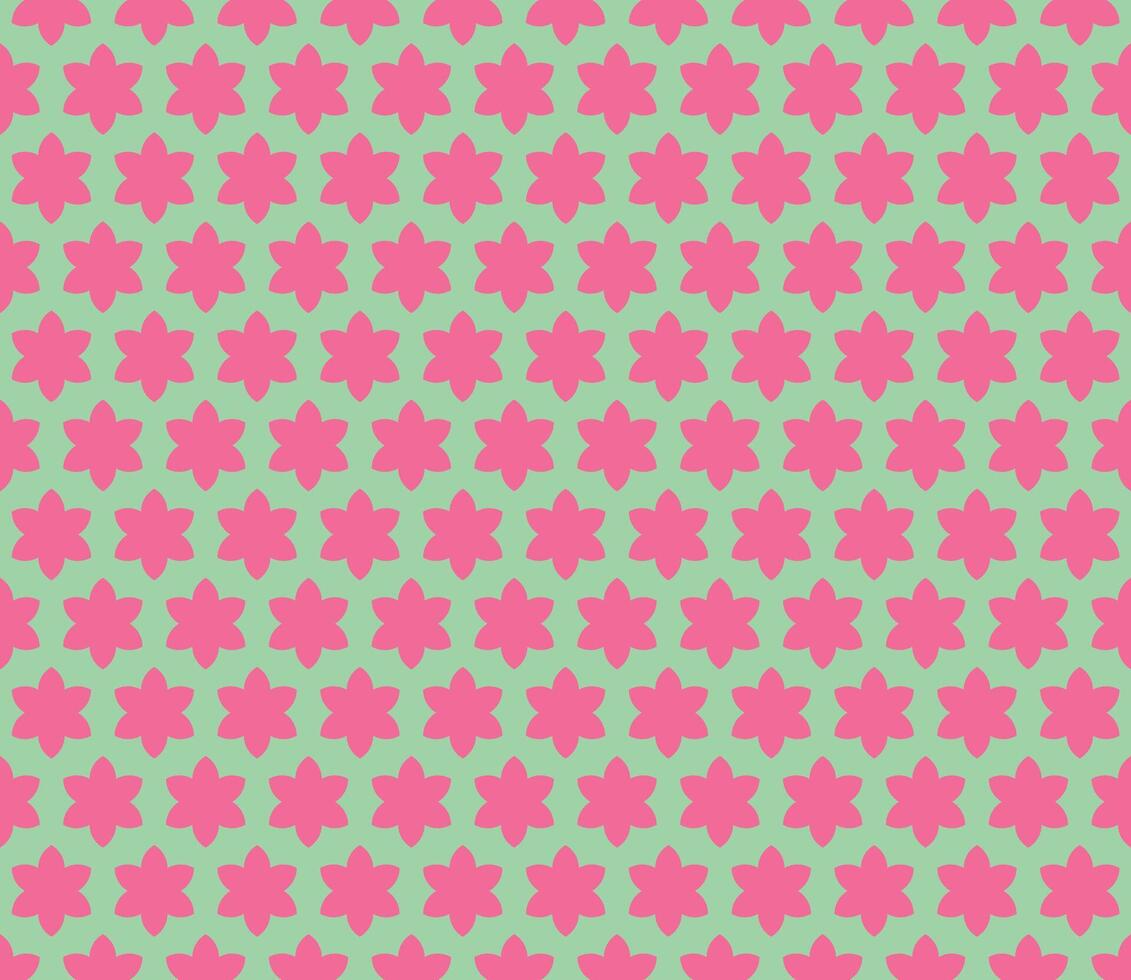 pink floral seamless pattern vector