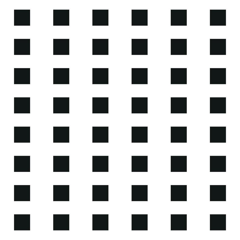 Background of black squares on a white background vector